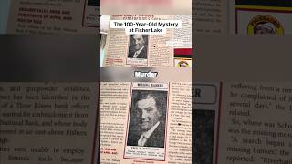 100 year old missing person case on fisher lake!!