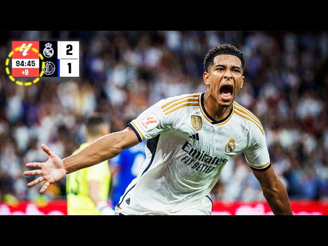 Real Madrid CRAZY Last Minute Goals 🤯 class=