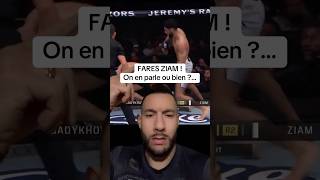 UFC : FARES ZIAM ? #mma #ufc #fyp #viral #fight #reels #shorts #vlog #france #paris #motivation