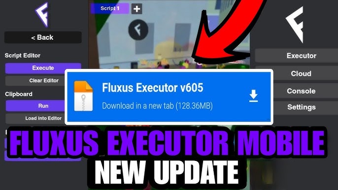 Fluxus Coral New Update V600, Fluxus Executor Mobile, Fluxus Atualizado , Fluxus  Download 