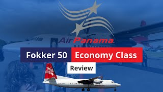 How is it to fly Air Panama? Panama City to Bocas del Toro | Fokker 50