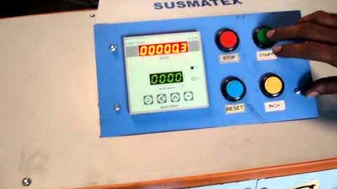 ELASTIC TAPE ROLLING WINDING MACHINE