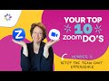 Top 10 Zoom Do’s Number 2: Setup the Team Chat Experience