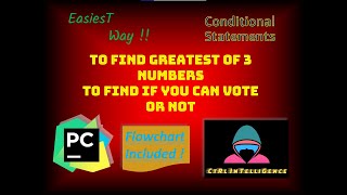 IF-ELIF-ELSE | Greatest of 3 Numbers | Python Tutorial | No ADS