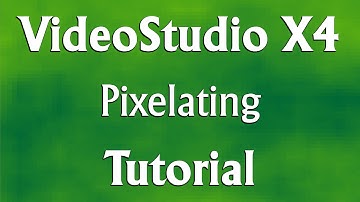 Corel VideoStudio Pro X4 - How to Pixelate Tutorial
