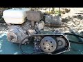 HomeMade 212cc Engine CVT Clutch - Full Video