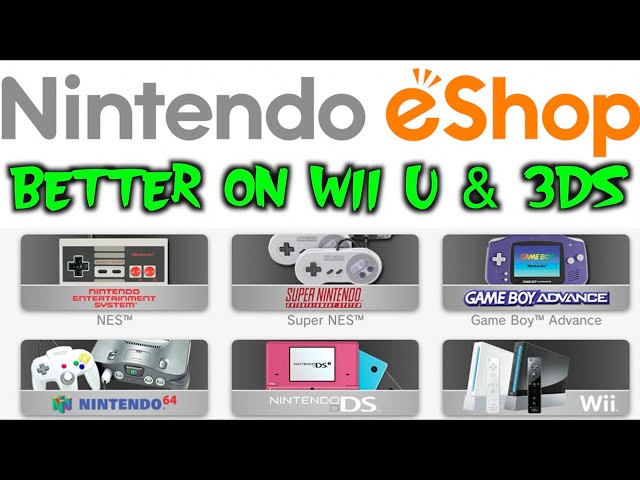 Nintendo eShop on Wii U & 3Ds 2020 - Still Better than Switch