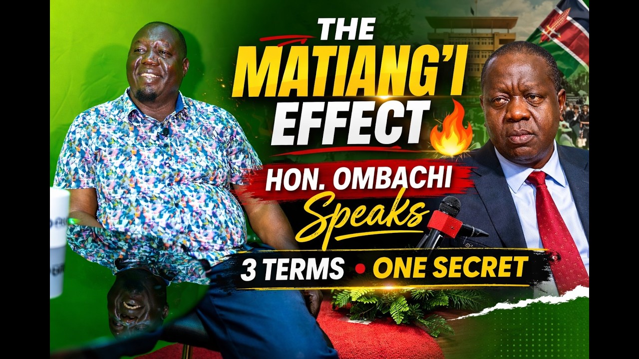 DENNIS OMBACHI MARANI THREE TERM MCA.What is his secret?