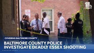Baltimore County police investigate deadly double shooting at Essex condo