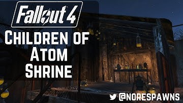 Fallout 4 Far Harbor - Building a Children of Atom Shrine