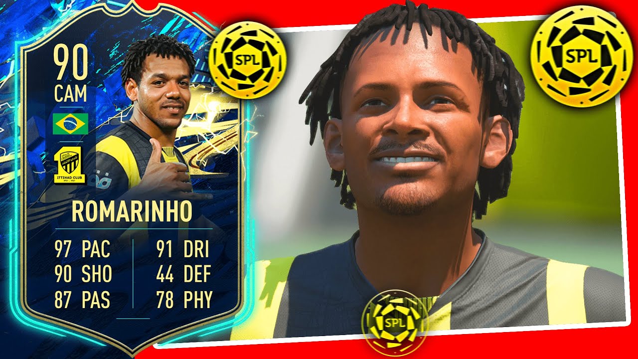 Tots Romarinho Review 90 Tots Romarinho Player Review Fifa 21 Ultimate Team Youtube