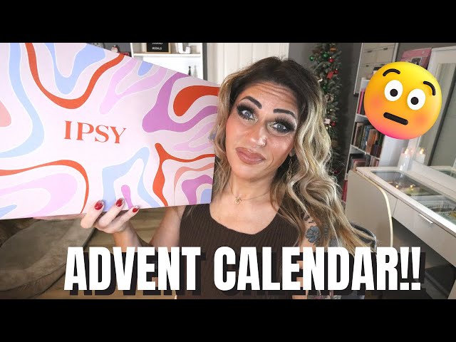 IPSY 2022 ADVENT CALENDAR UNBOXING - REALLY IPSY?? REALLY? - YouTube