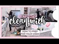 ULTIMATE CLEAN WITH ME MOTIVATION⎮PREPPING FOR MY WEEK TIPS FOR A EASIER CLEAN ROUTINE