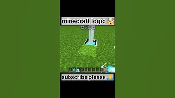 minecraft logic 🤯#minecraft #bestscene #shortsfeed #shorts #viralshort