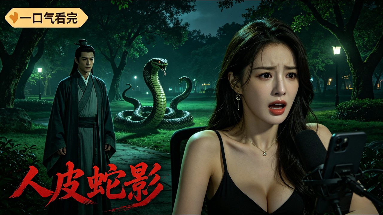 打假博主误入蛇妖诡村，揭秘玉佩惊魂梦境