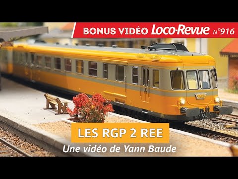 Rame automotrice RGP de la SNCF/TEE - Modélisme