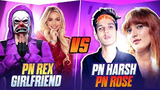 Facecam 2 Vs 2 With Pn Harsh & His Girlfriend 🥵 || Garena Free Fire ❤️