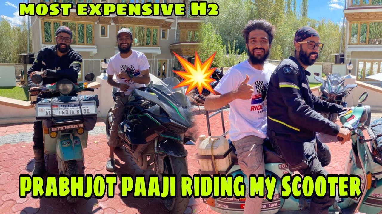 Unexpected meet up with jattprabhjot  Most expensive H2 in India  all India ride Ep32