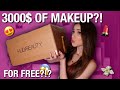 HUGE PR BOX UNBOXING // makeup worth 3000$?! ( HUDA BEAUTY, BENEFIT COSMETICS, LOREAL)