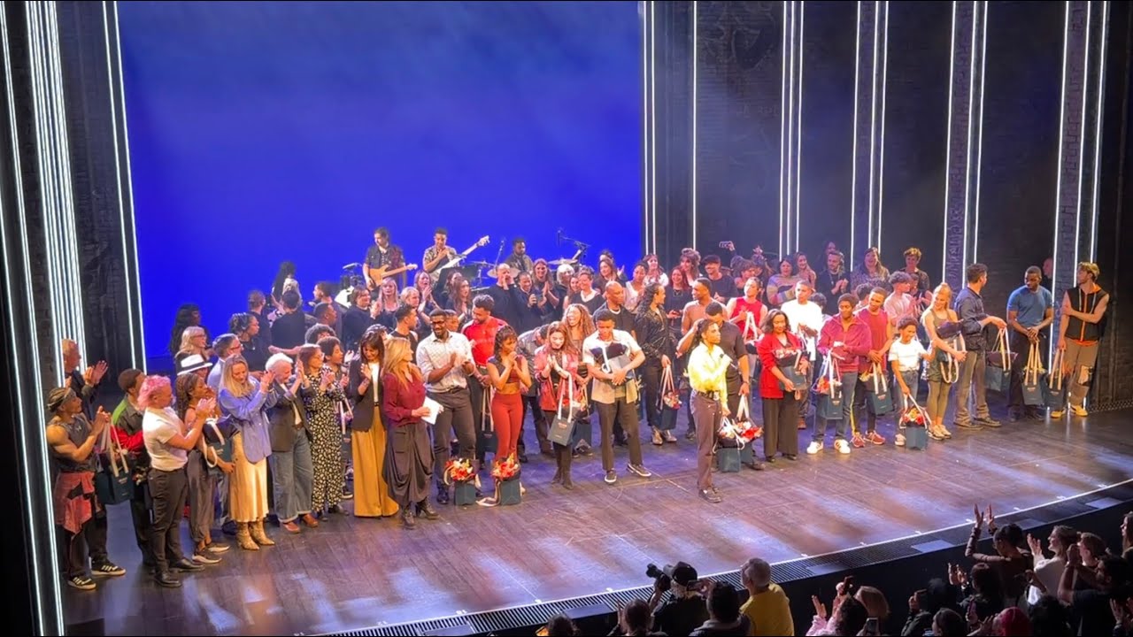 MJ The Musical Last Night Bows & Speech Prince Edward Theatre 28/2/26 Great Audience ⭐️⭐️⭐️⭐️