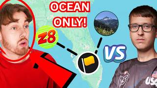 Geoguessr 1v1 BUT We Can Only Guess THE OCEAN (w/ zi8gzag)