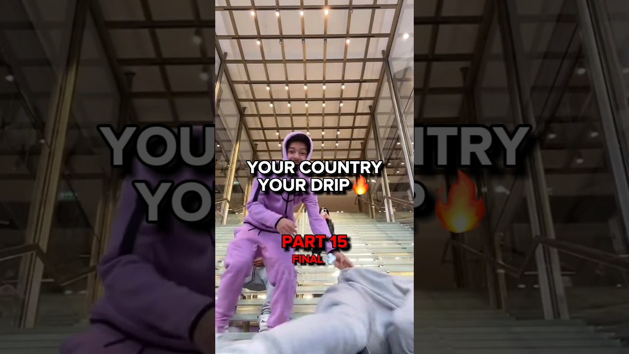 Your country your drip 