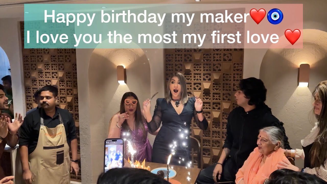 Urvashi dholakia’s birthday celebration 🎉❤️