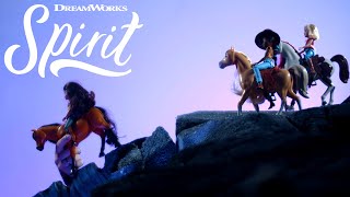 Building Ridge of Regret + Luckys Fearless Crossing Scene | SPIRIT UNTAMED
