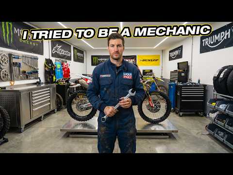 Pro Rider Attempts To Fix His Dirt bike