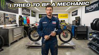 Pro Rider Attempts To Fix His Dirt bike