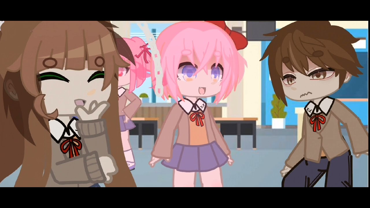 DDLC : Just Monika! Gacha life mini MV! #gacha #ddlc - YouTube