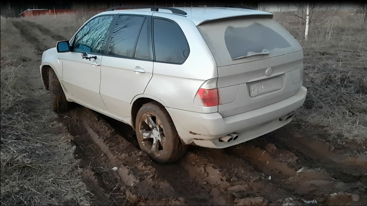 БМВ Х5 Е53 на бездорожье - YouTube