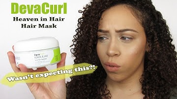 Deva Curl Heaven In Hair Hair Mask Try Out | Review