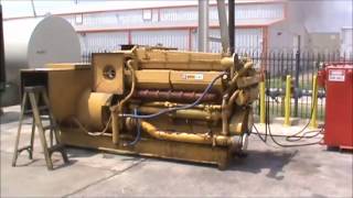 Caterpillar D349 Engine SN: 61P991 Cold Start Test