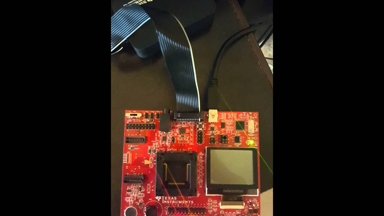 Blinking LEDs with MSP430