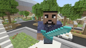 Minecraft (Xbox 360) - MCX Youtuber Ville - Hunger Games - Part 2