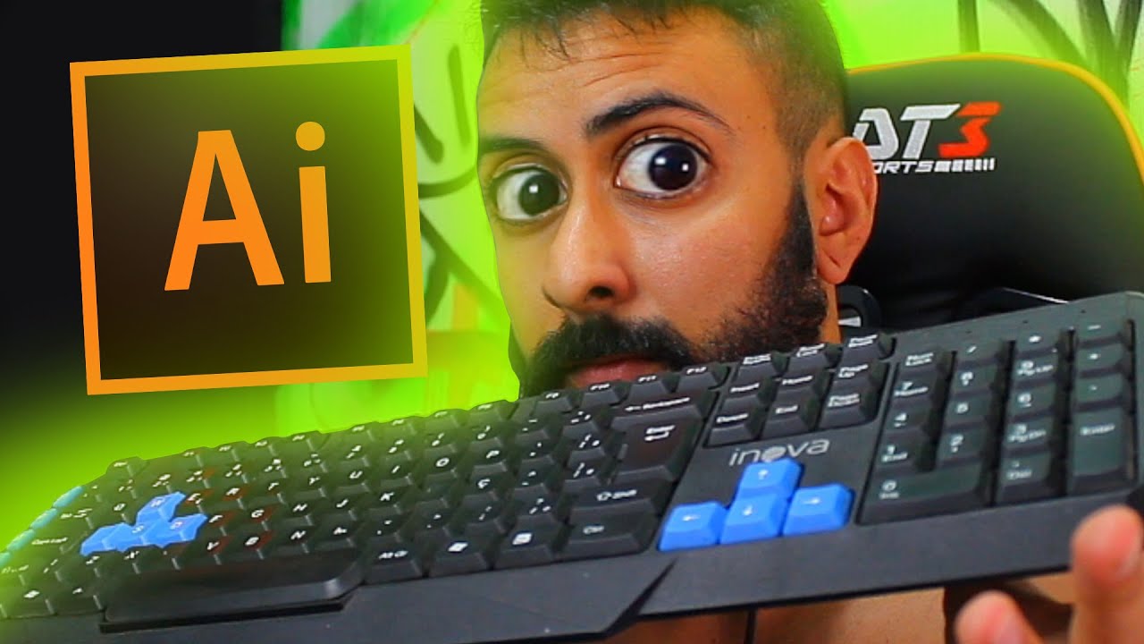 Principais ATALHOS de Adobe Illustrator (Explicando cada um)