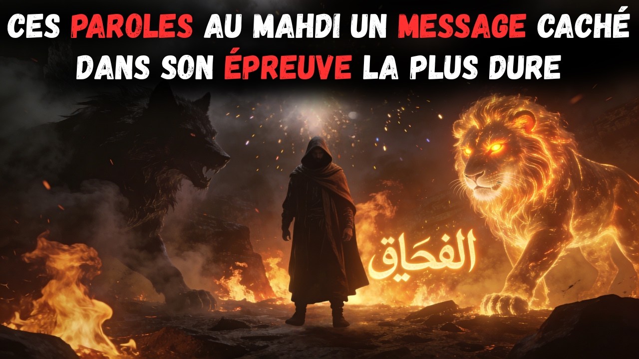 Des paroles très importantes adressées au Mahdi durant la période la plus difficile qu'il traversera