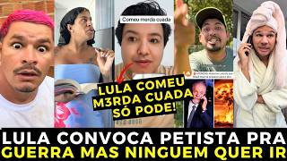 Lula becomes an internet meme after calling on Brazil to go to war against the US. Lula becomes an internet meme after calling on Brazil to go to war against the US.