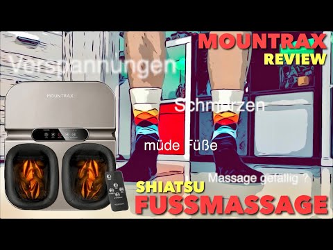 MOUNTRAX Shiatsu Fussmassagegerät