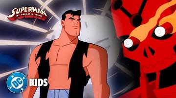 Superman: The Animated Series "Clark Kent defends Smallville from Brainiac" Video
