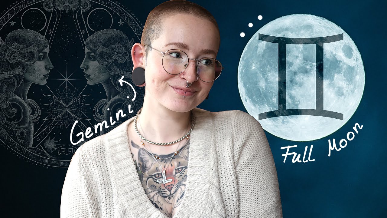 Full Moon in Gemini 🌕 New Ideas, Communication, Learning - YouTube