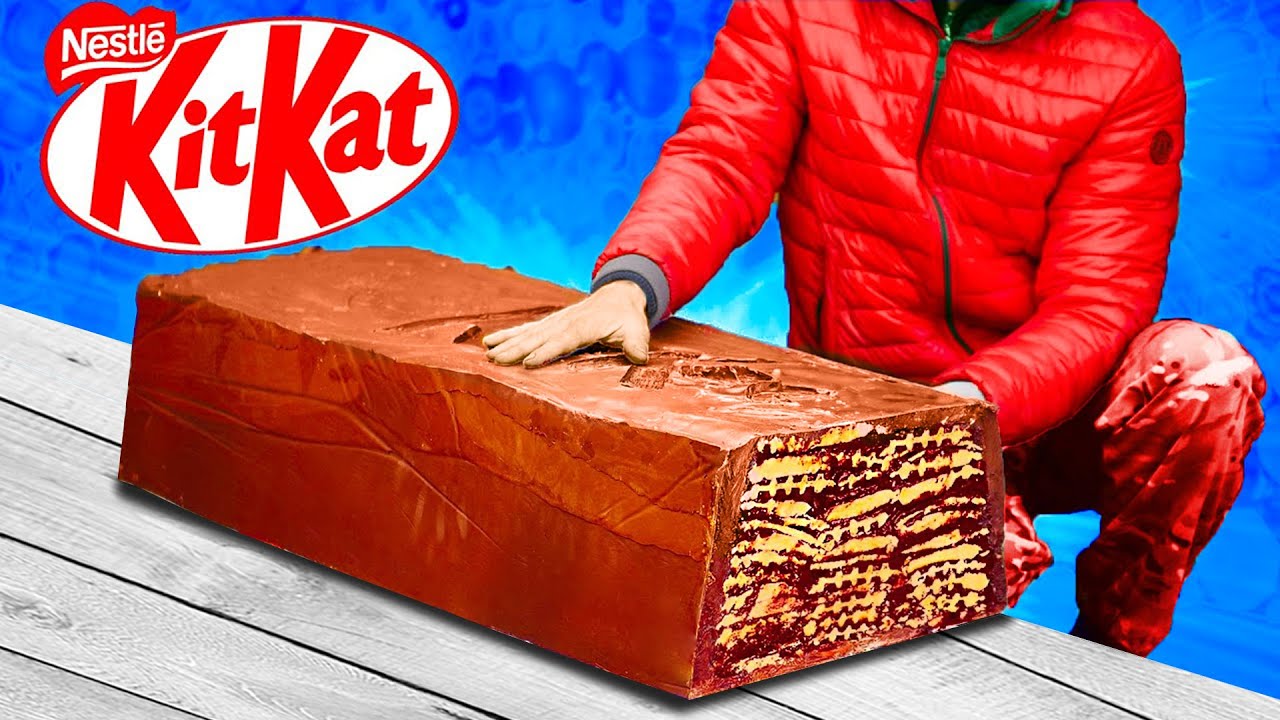 Gant KitKat  Comment faire le plus grand du monde DIY KitKat par VANZAI CUISINE