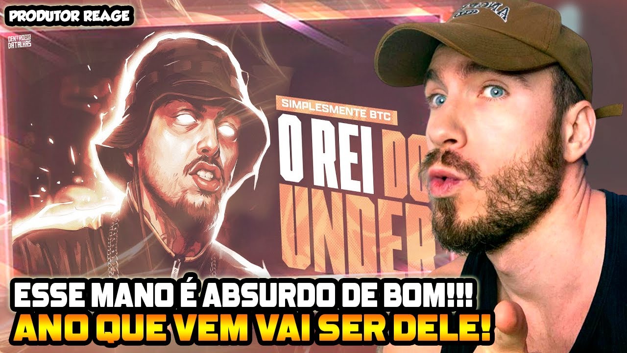 (2026 é dele!) PRODUTOR REAGE BTC, o REI DO UNDERGROUND! 👑 (REACT)