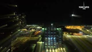 🇨🇦Downtown Calgary at Night 🌃 | Calgary Skyline Timelapse in 4K - Toronto Rise