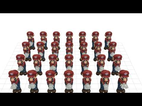 カッチカチをさがせ　ラジオ体操　34　マリオ