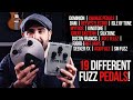 Trying 19 fuzz pedals for my pedalboard