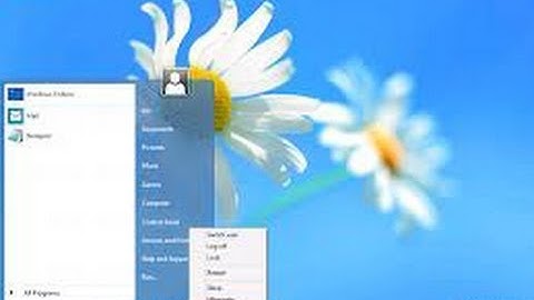 How to change start button in windows 8