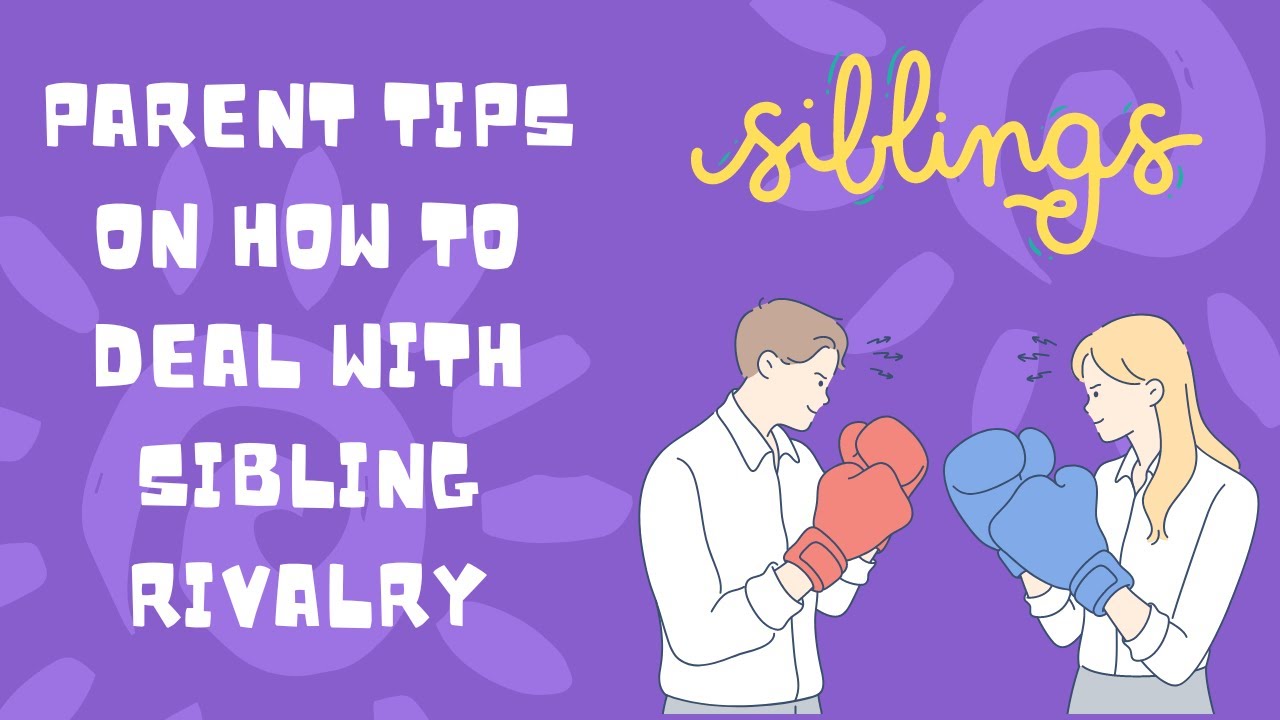 Parent Tips On How To Deal With Sibling Rivalry #parentingtips # ...