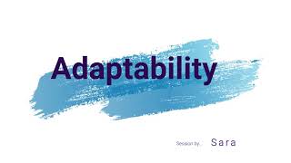 Adaptability | teachMYwish.com